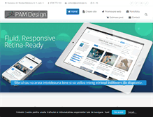Tablet Screenshot of pamdesign.ro